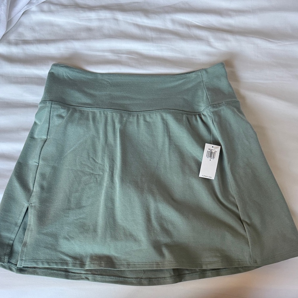 Old Navy Sage Green Skater Skirt